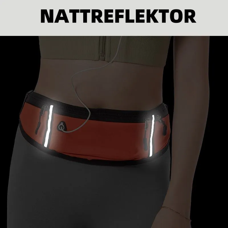 Sports belt waist pack for active lifestyles