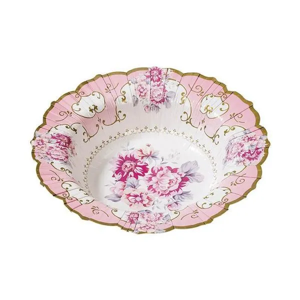 Talking Tables Truly Scrumptious Floral Paper Bowls