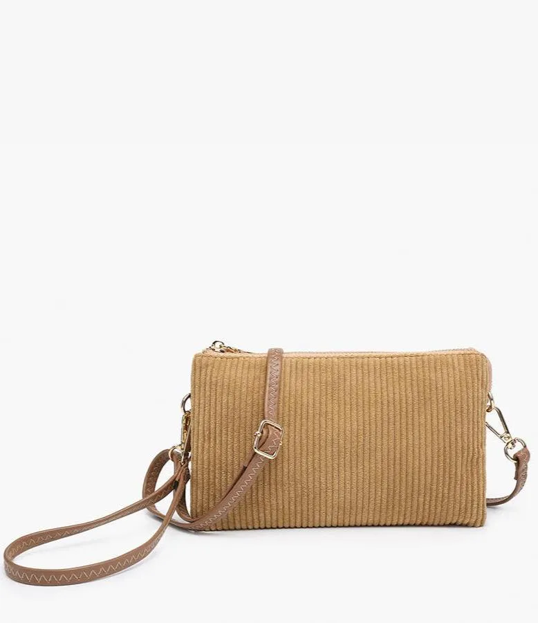 The Riley Corduroy Convertible Crossbody - 2 Colors!