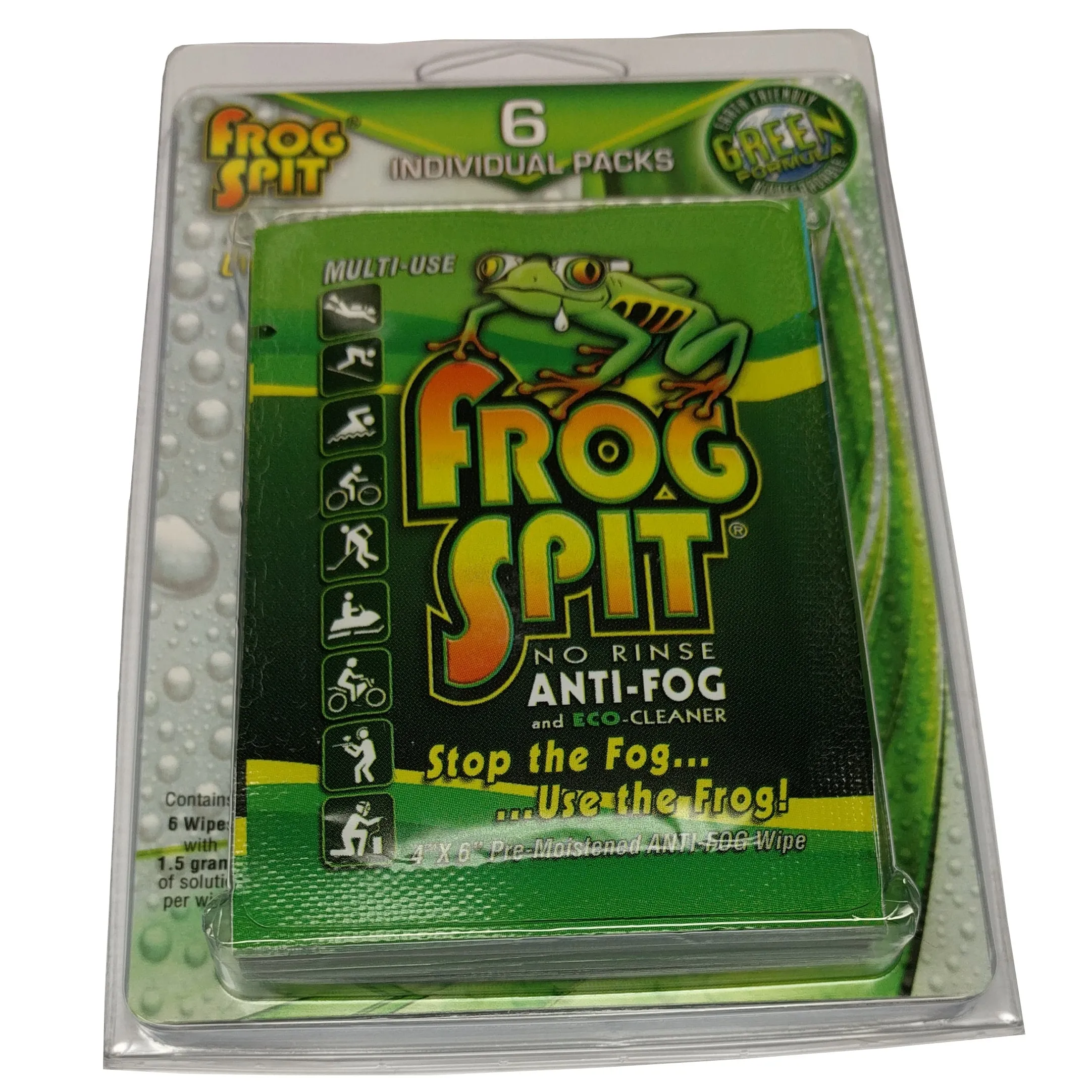 Trident Frog-Spit Anti Fog 6 Pack Accessories