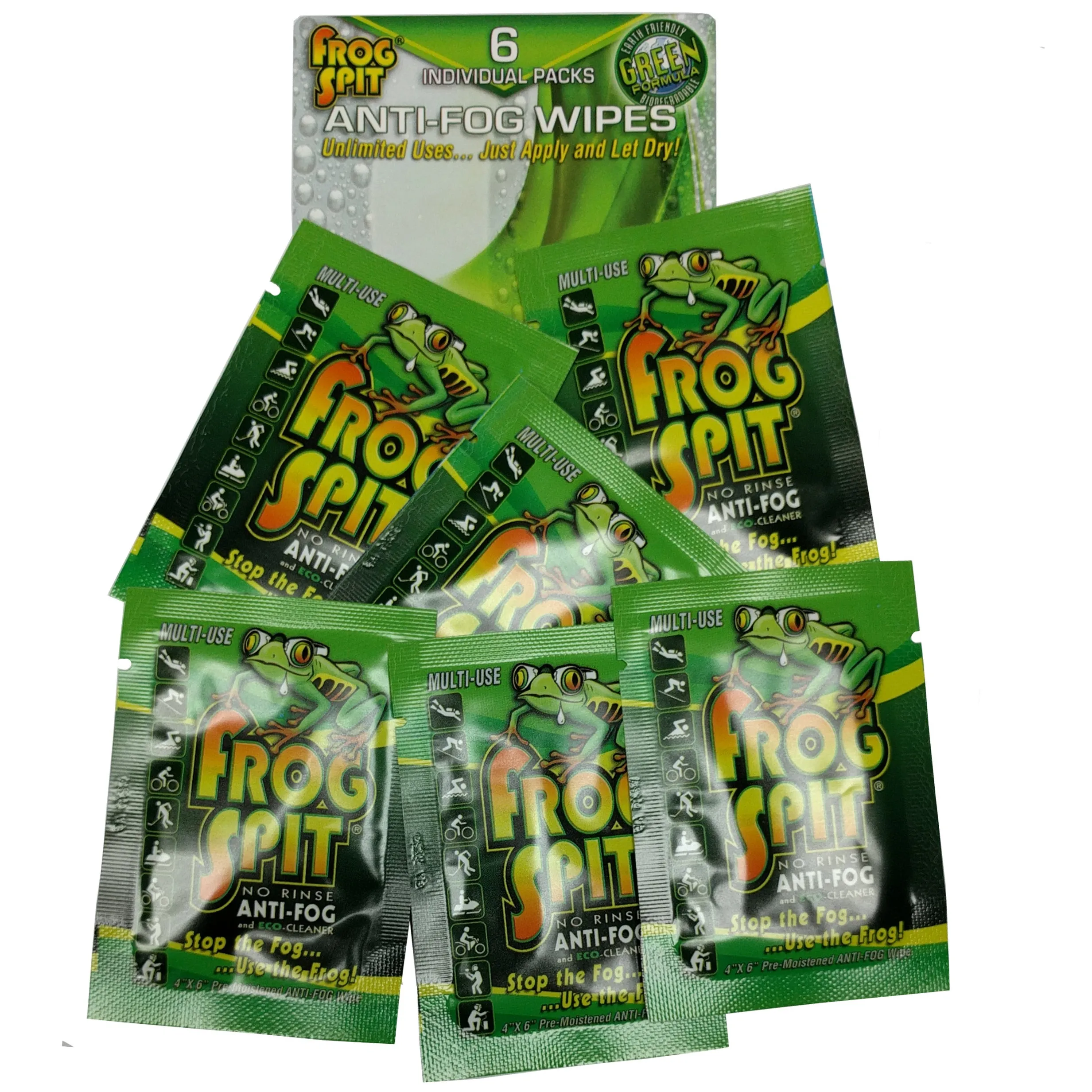 Trident Frog-Spit Anti Fog 6 Pack Accessories