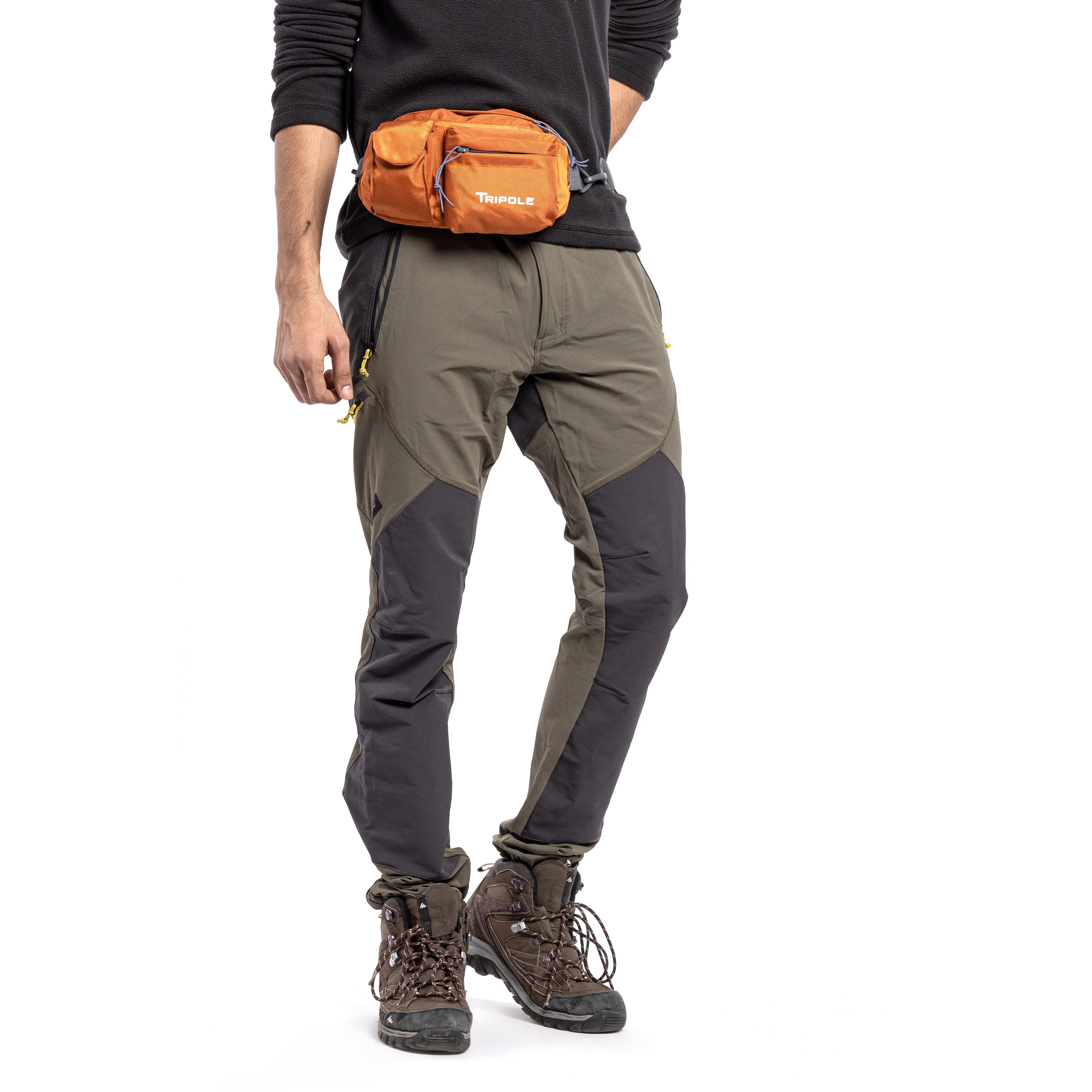 Tripole Waist Pack - Multi-Purpose Fanny Bag | Khaki