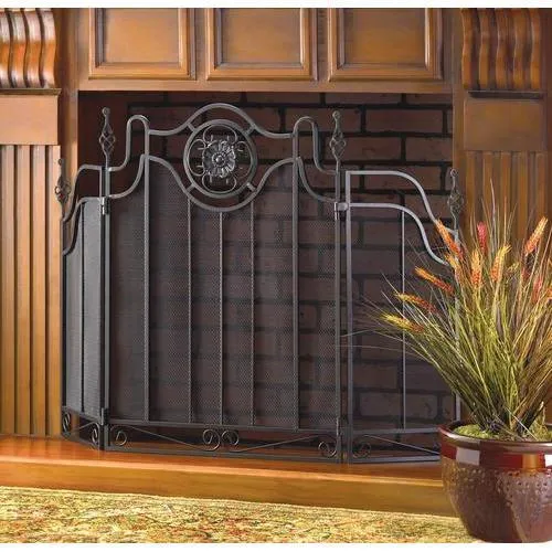 Tuscan Fireplace Screen