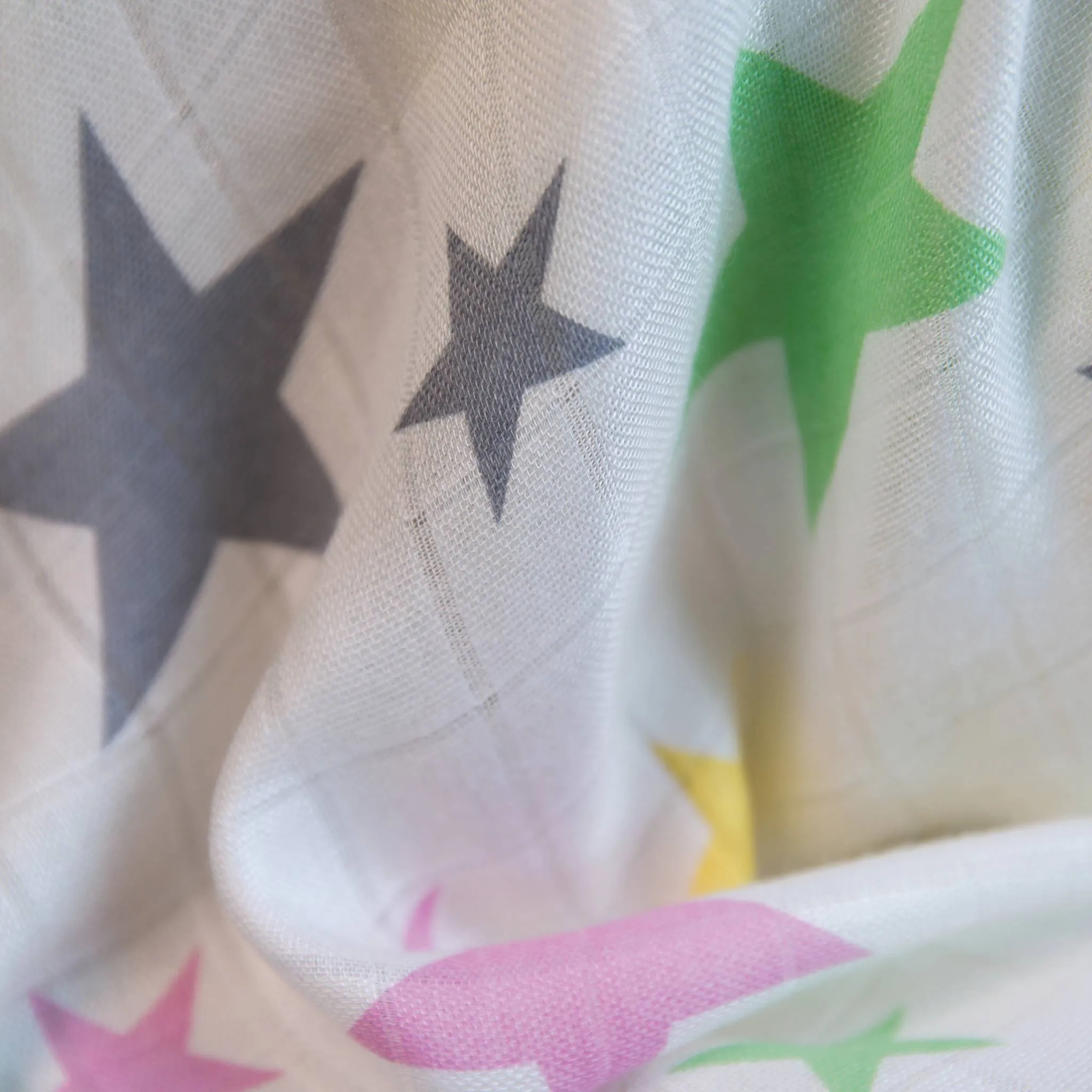 Twin Star Bamboo Muslin Cloth - 120cmx120cm