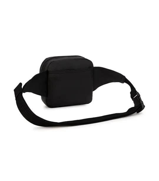 Ultralight Rubberized Waist Bag Black