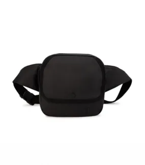 Ultralight Rubberized Waist Bag Black