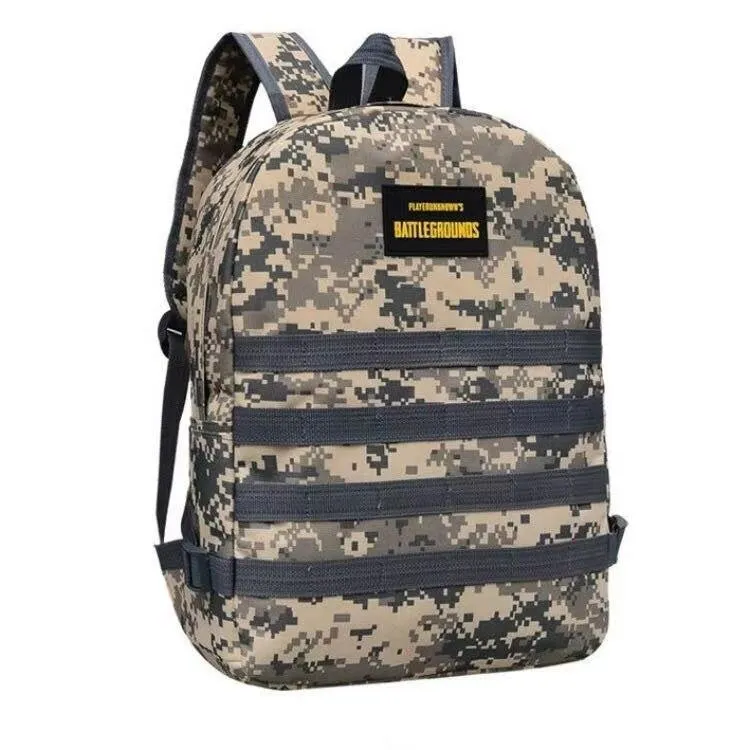 Unisex Camouflage Oxford Cloth Student School Bag Fashion Game Trend Backpack