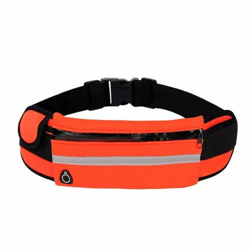 Velocity Water-Resistant Sports Running Belt and Fanny Pack for