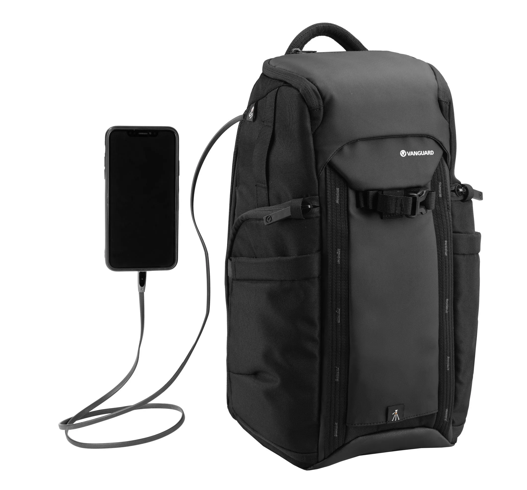 VEO Adaptor R48 Black Camera Backpack w/ USB Port - Rear Access