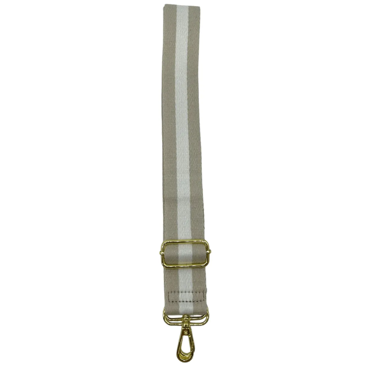 Webbing Bag Strap | Beige White