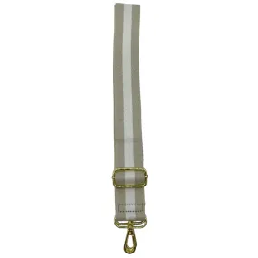 Webbing Bag Strap | Beige White