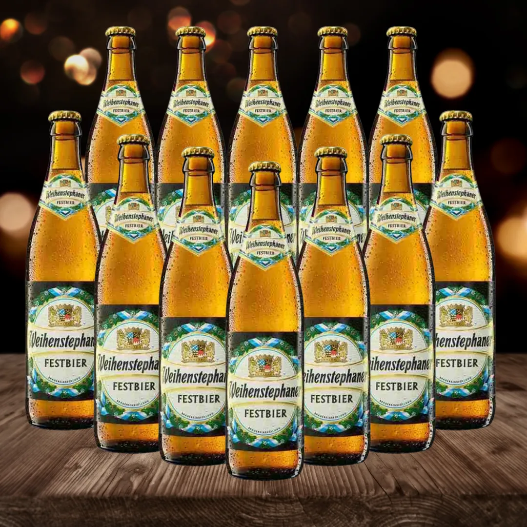 Weihenstephaner Festbier 500ml Bottles - 5.8% ABV (12 Pack)