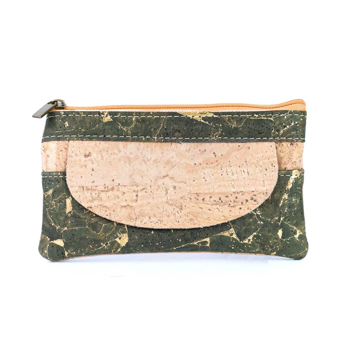 Women's Cork Coin Purse - Eco-Friendly and Stylish BAGP-017-MIX-4（4units）