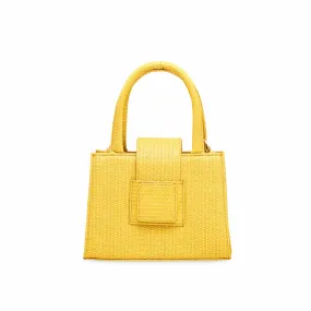 Yellow Casual Shoulder Bag P55600