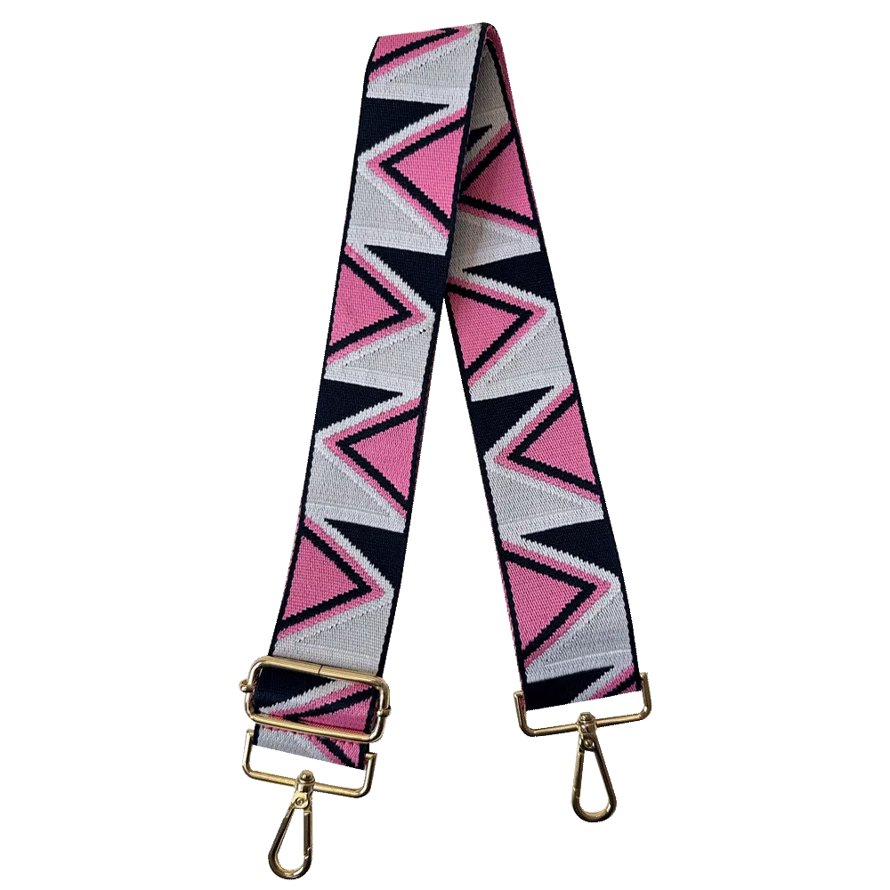 Zig Zag Interchangeable Woven Bag Strap