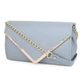 zubstore Crossbody Grey Colour Slingbag For Womens & Girls